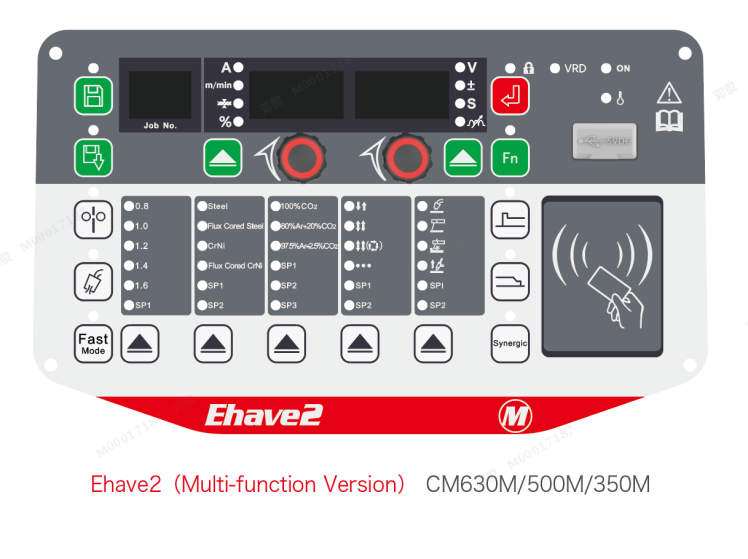 Megmeet Ehave2 welding machine welding start and end setting.png